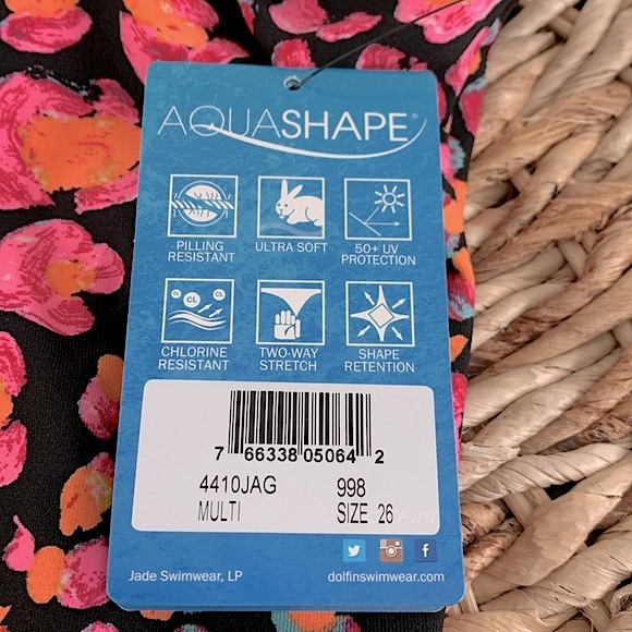 Dolfin Aquashape Jag Colorblock Swim Dress - Picture 14 of 16